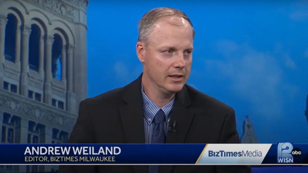 BizTimes editor talks on Channel 12 about the business impact from the World Series — Brookfield Business news